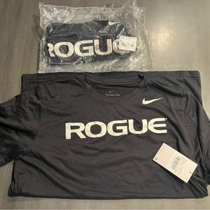 NWT Rogue Nike Legend Dri Fit men’s large short sleeve t-shirt black x2
